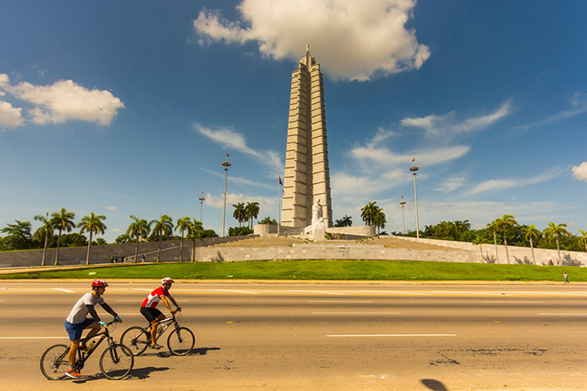 Western Cuba Cycling Tour - Plaza de la Revolución, Havana