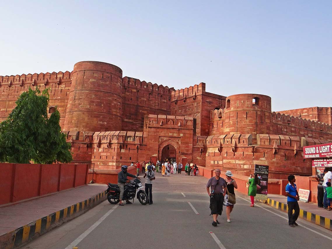 Taj Mahal - Agra Fort