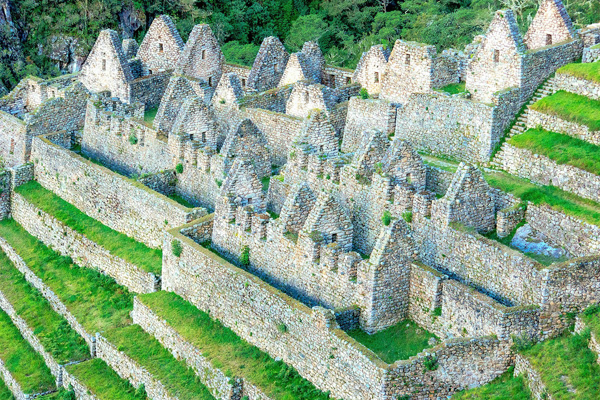 Inca trail to Machu Pichu - Machu Picchu