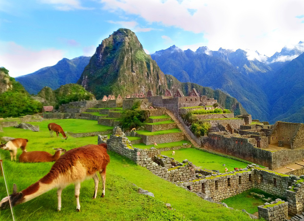 Inca trail to Machu Pichu